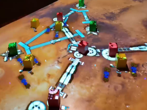 桌面投影識(shí)別互動(dòng)